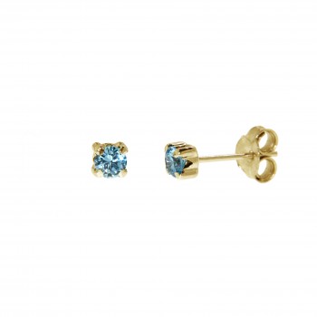 Boucle d'oreille en or 10kt. 03-3BO